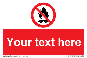 Custom prohibition No campfire